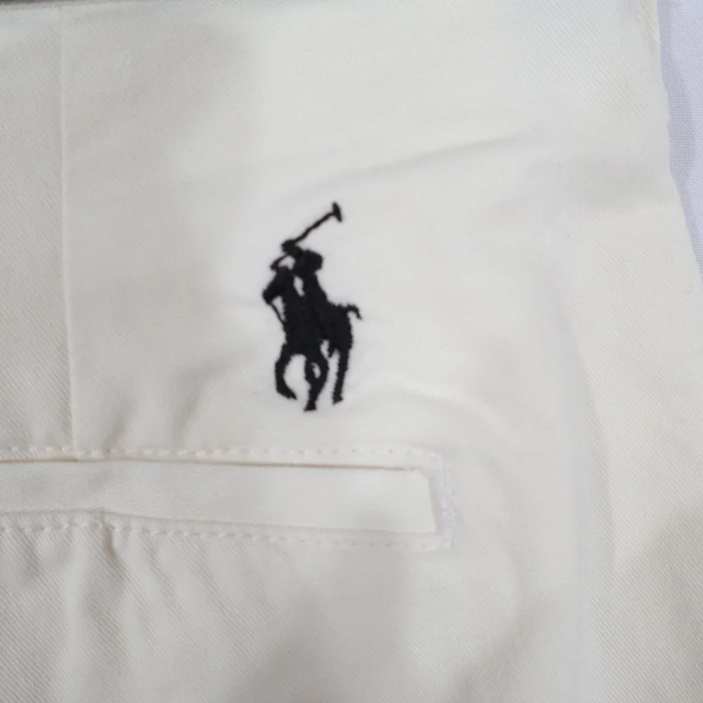 Polo Ralph Lauren Chino Shorts Mens 38 White Stretch Classic Fit Preppy $99 NWD